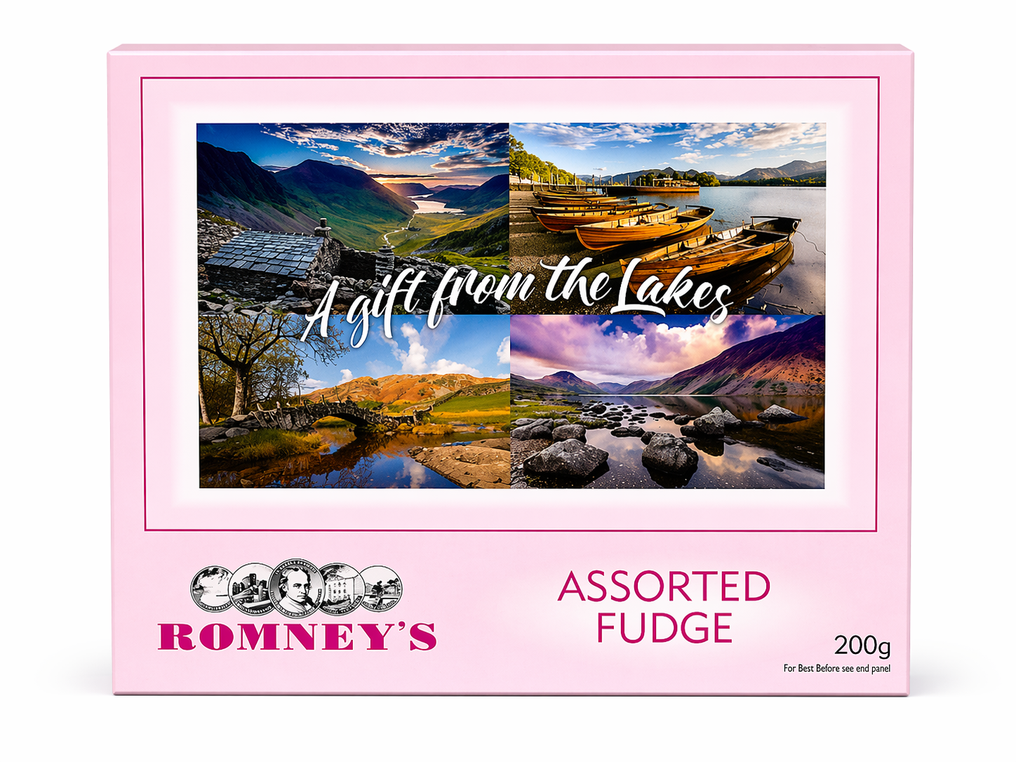Gift Box Assorted Fudge 200g