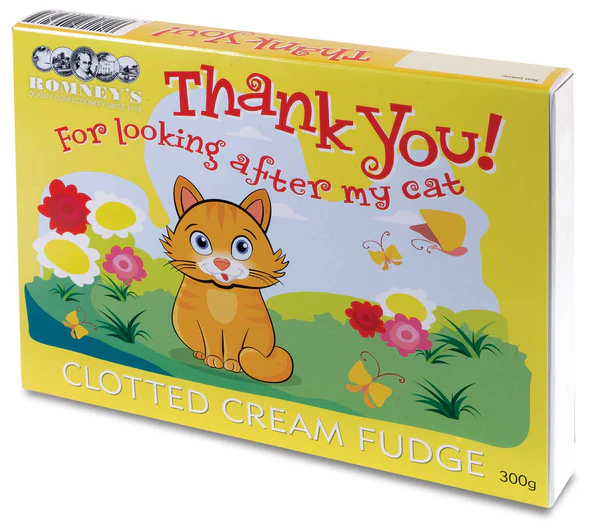 Thank You Cat Novelty Box 300g