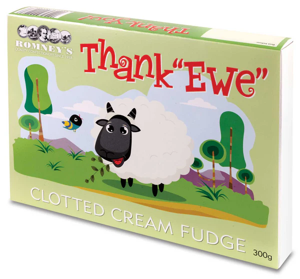 Thank 'Ewe' Novelty Box 300g